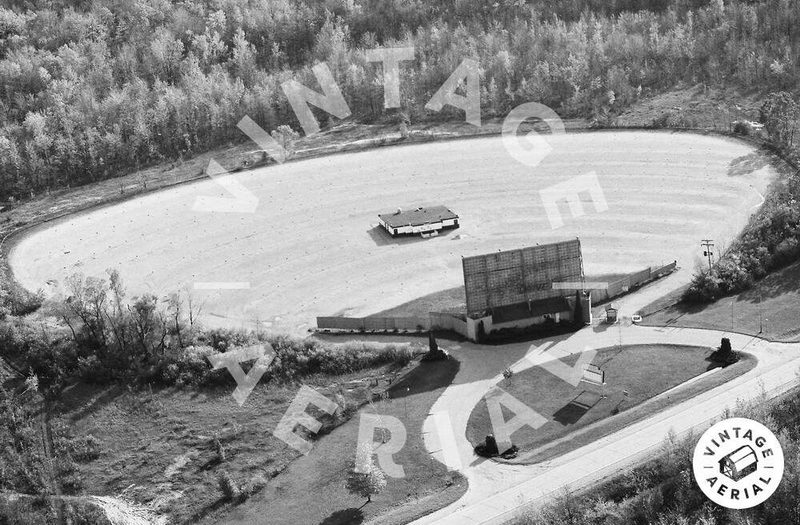 Starlight Drive-In Theatre - VINTAGE AERIAL (newer photo)